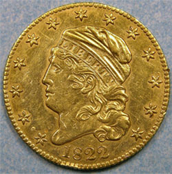 Capped Bust Half Eagle Mintages